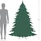 6.5ft. Pre-Lit Real Touch™ Noble Fir Artificial Christmas Tree, Multicolor LED Lights